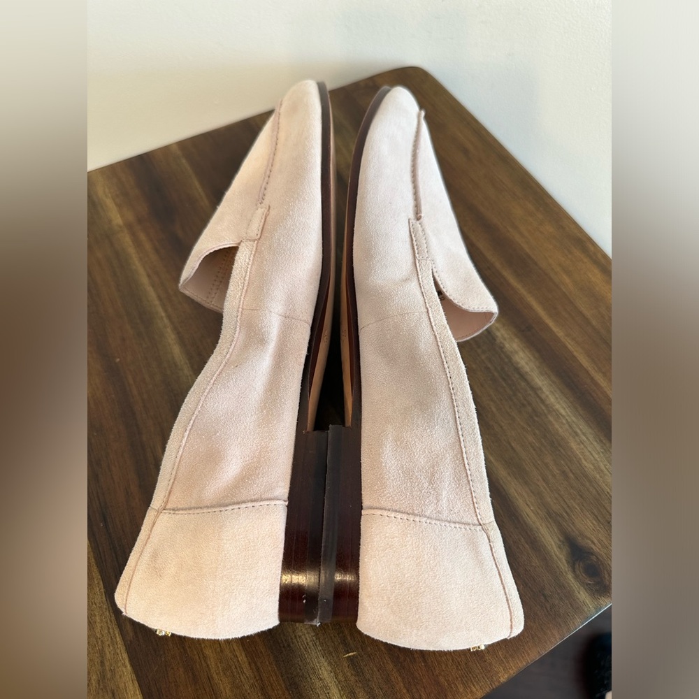 kate spade Blush Pink Suede Loafers - Picture 3 of 10